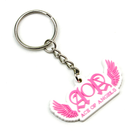 Брелок для ключей AOA Logotype Pink Ver. / AOA