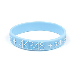 Силиконовый браслет AKB48 Teams Blue Ver. / AKB48