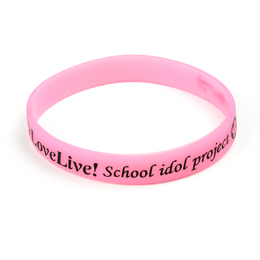 Силиконовый браслет School idol project Pink Ver. / Love Live!