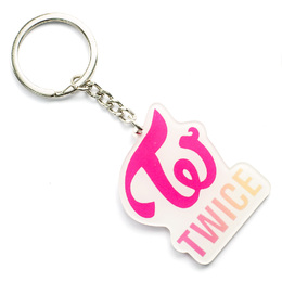 Брелок для ключей TWICE Logotype Pink Ver. / TWICE