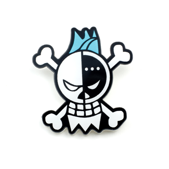Значок Personal Jolly Roger Franky Ver. / One Piece