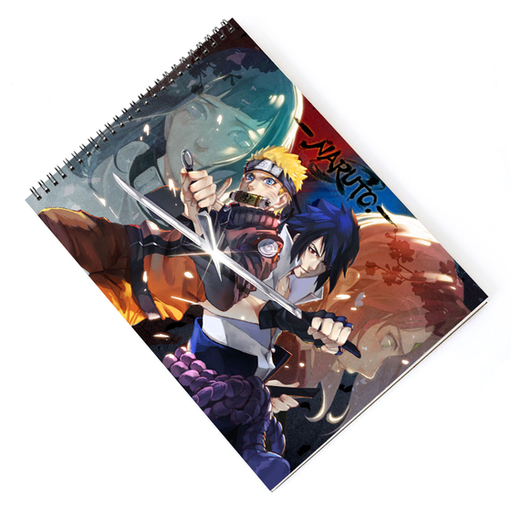 Скетчбук A4 Naruto & Sasuke Ver. / Naruto