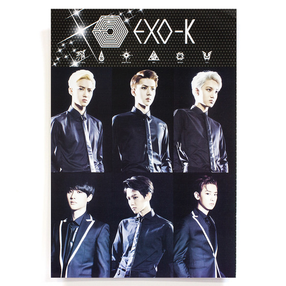Плакат А3 EXO-K Overdose A Ver. / EXO