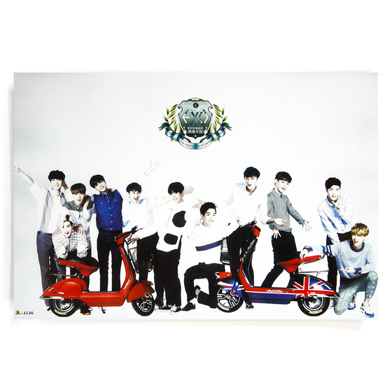 Плакат А3 EXO Ivy Club B Ver. / EXO