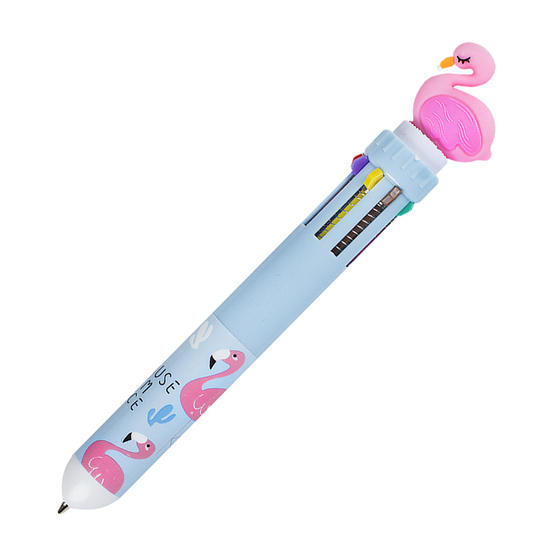 Многоцветная шариковая ручка Flamingos Blue B Ver.