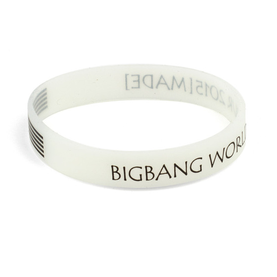 Силиконовый браслет BIG BANG MADE World Tour Logotype Ver. / BIG BANG