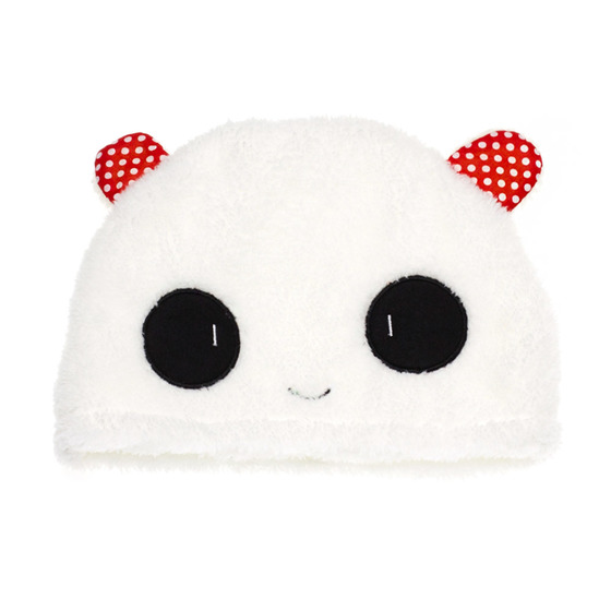 Плюшевая шапка White Panda Smile Ver. / M