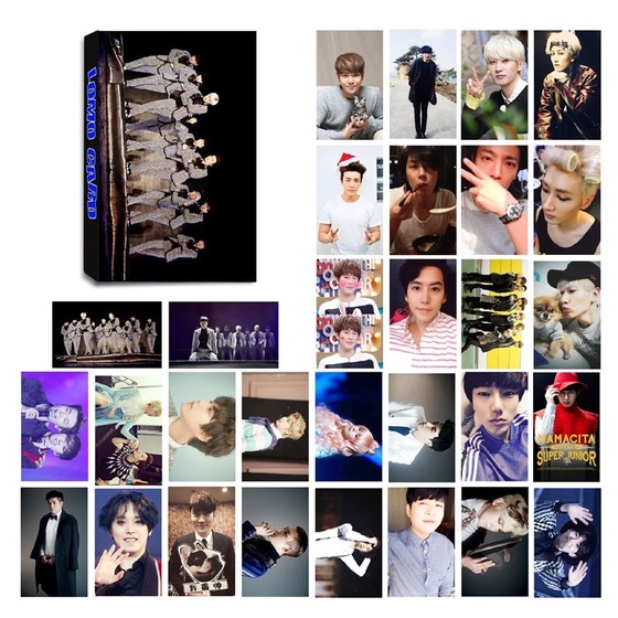Набор карточек Super Junior Photoshoot  A Ver. / Super Junior