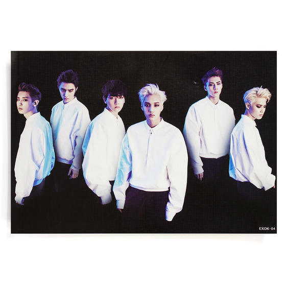 Плакат А3 EXO-K Overdose D Ver. / EXO