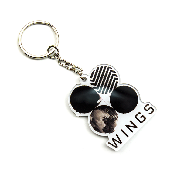Брелок для ключей BTS Wings Logotype Ver. / BTS
