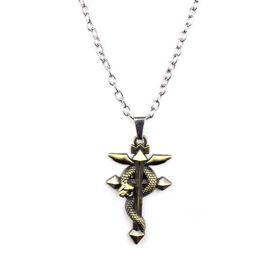 Кулон Alchemical Symbol Bronze B Ver. / Fullmetal Alchemist