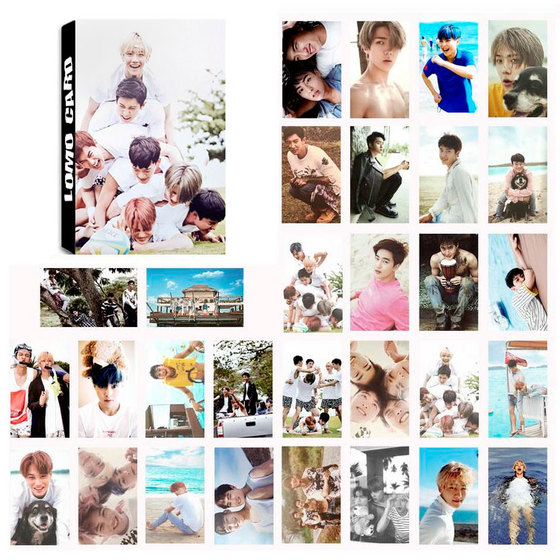 Набор карточек EXO Dear Happiness Photobook Ver. / EXO