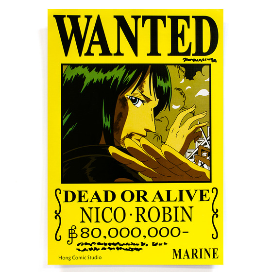 Плакат Wanted Nico Robin Ver. / One Piece