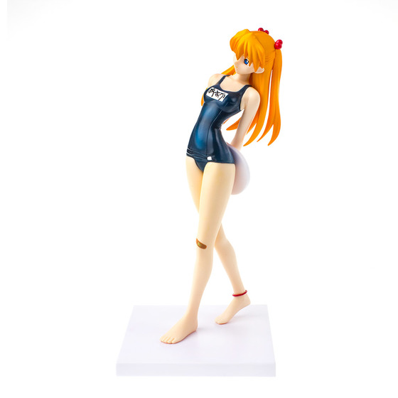 Evangelion EX School Swimsuit Figure Souryuu Asuka Langley Summer Drops Ver. Sega Game Prize