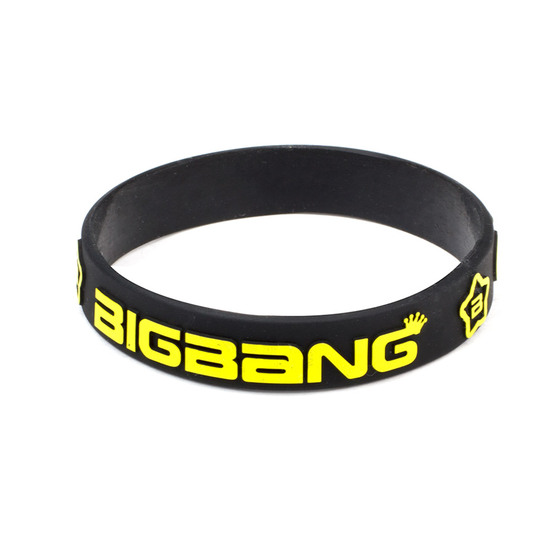 Силиконовый браслет BIG BANG G-DRAGON Black Ver. / BIG BANG
