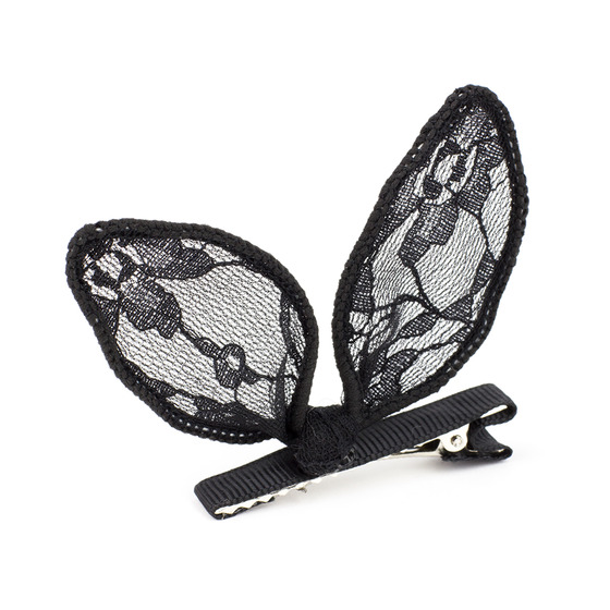 Заколка для волос Butterfly Wing Lace Black Ver.