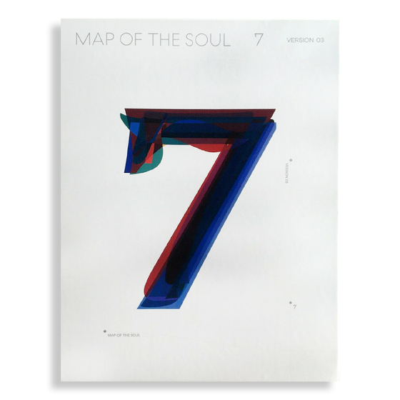 BTS 4th Album: Map Of The Soul - 7 (3 Ver.) / CD