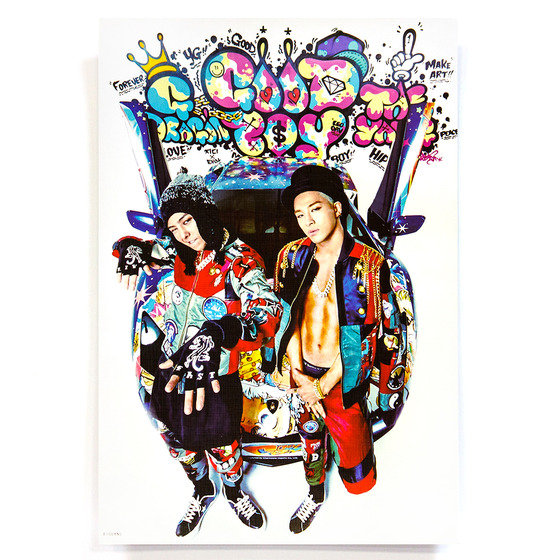 Плакат BIG BANG G-DRAGON and TAEYANG GOOD BOY A Ver. / BIG BANG