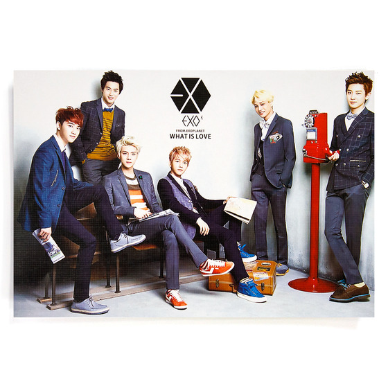 Плакат А3 EXO-K Ivy Club D Ver. / EXO