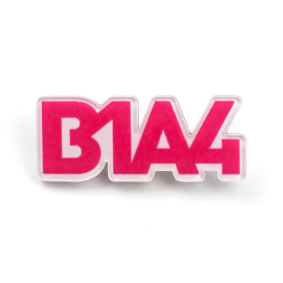 Значок B1A4 Logotype Pink Ver. / B1A4