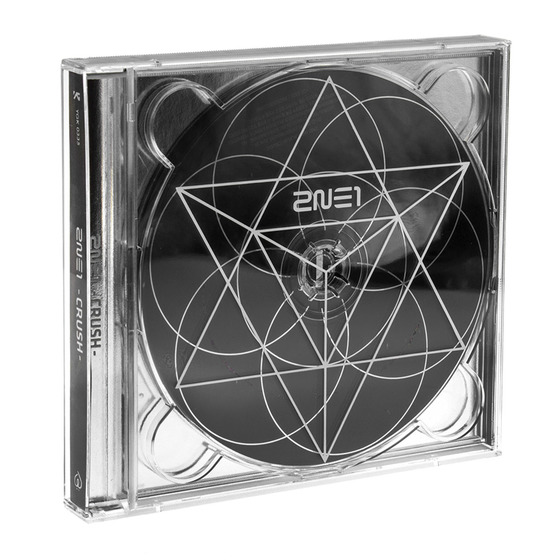 2NE1 2nd Album: Crush / Black Ver. / CD