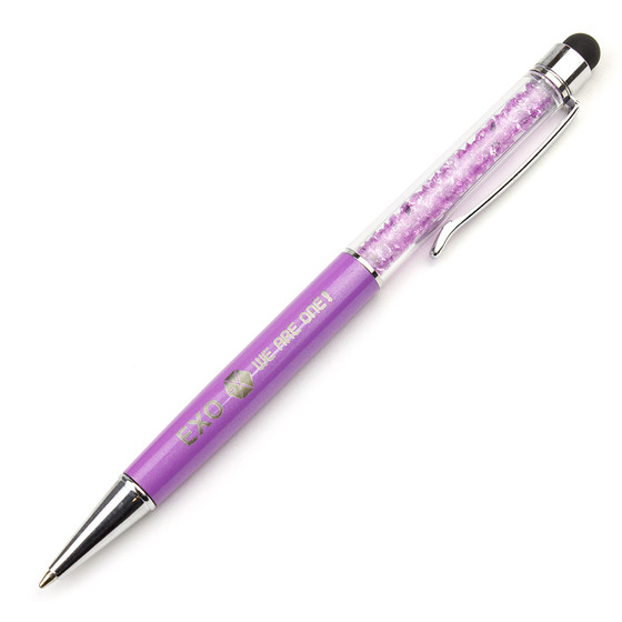 Шариковая ручка c поворотным механизмом EXO Logotype Purple Ver. / EXO