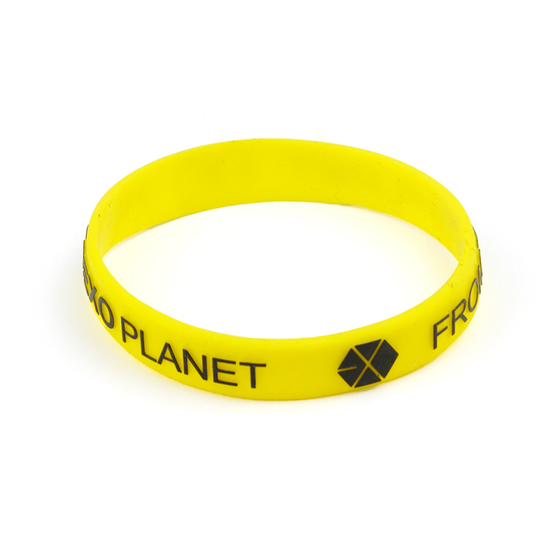 Силиконовый браслет From EXO Planet Yellow Ver. / EXO