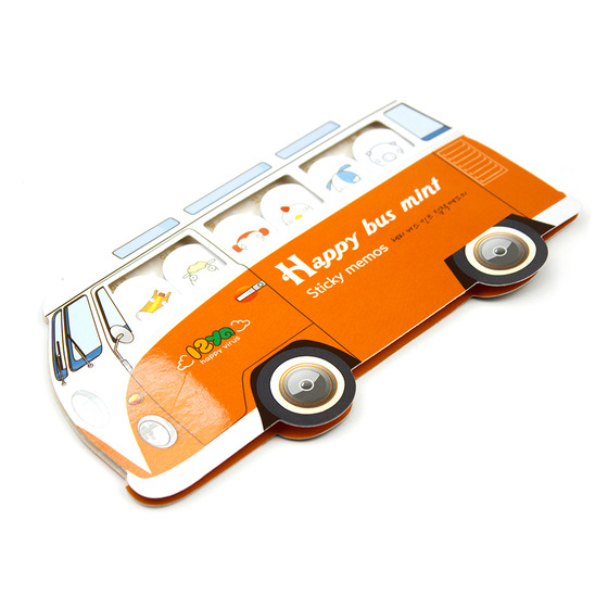 Набор стикеров Happy Bus Orange Ver.