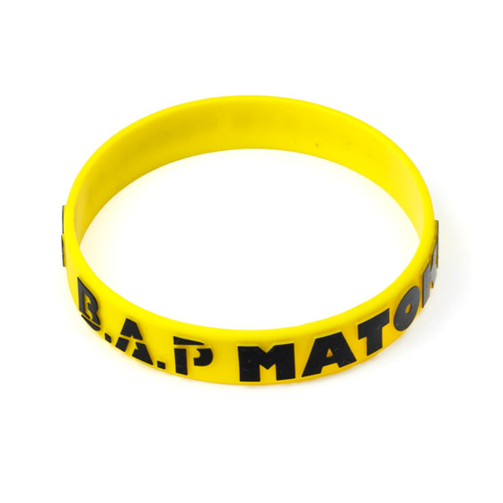 Силиконовый браслет B.A.P Matoki Jokomato Yellow Ver. / B.A.P