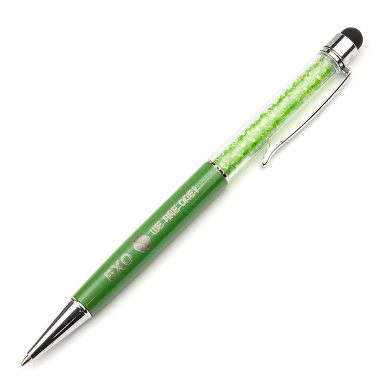 Шариковая ручка c поворотным механизмом EXO Logotype Green Ver. / EXO