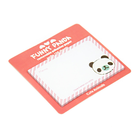 Стикеры для заметок Сute Animals Funny Panda Red Ver.