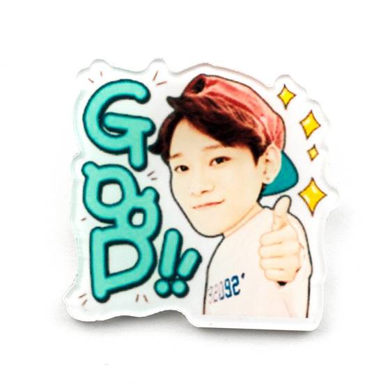 Значок EXO CHEN KakaoTalk Stickers A Ver. / EXO