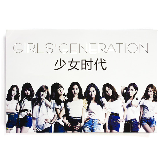 Плакат А3 Girls' Generation GENIE A Ver. / Girls' Generation