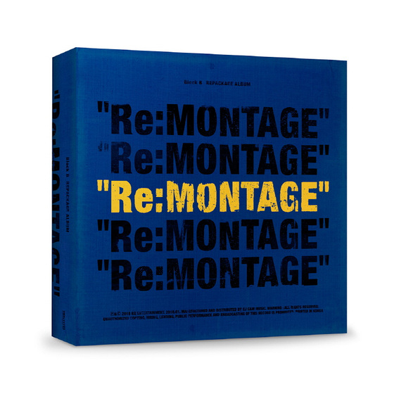 BLOCK B 6th Album Repackage: RE:MONTAGE / CD