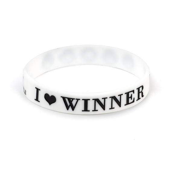 Силиконовый браслет Winner Inner Circle White Ver. / Winner