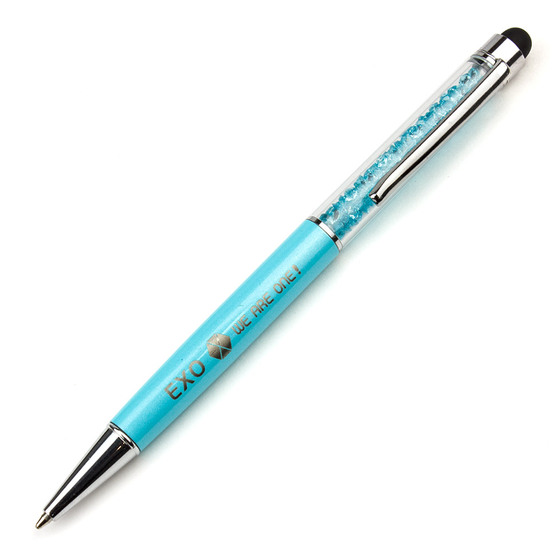 Шариковая ручка c поворотным механизмом EXO Logotype Turquoise Ver. / EXO