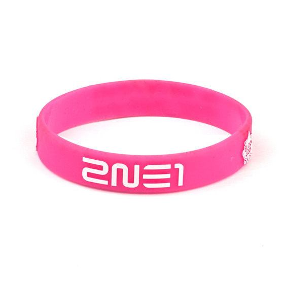 Силиконовый браслет 2NE1 Name Pink Ver. / 2NE1