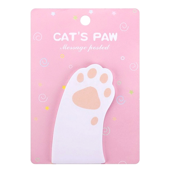 Стикеры для записей Cat's Paw White Ver.