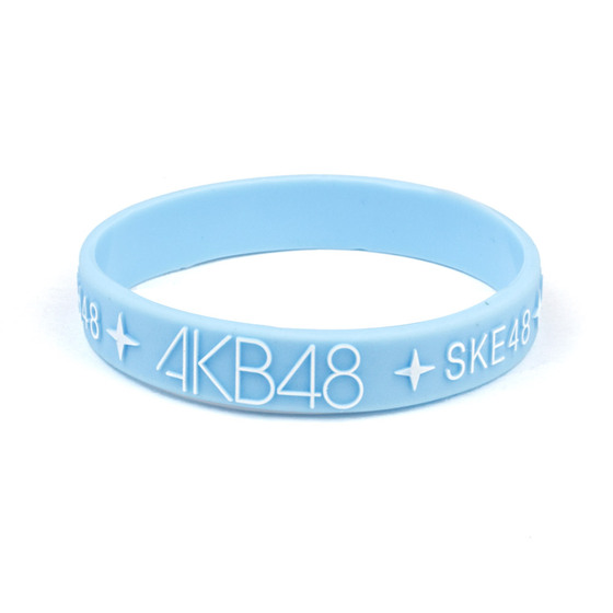 Силиконовый браслет AKB48 Teams Blue Ver. / AKB48