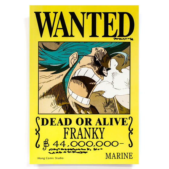 Плакат Wanted Franky Ver. / One Piece