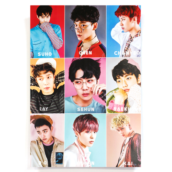 Плакат А3 EXO Lucky One B Ver. / EXO