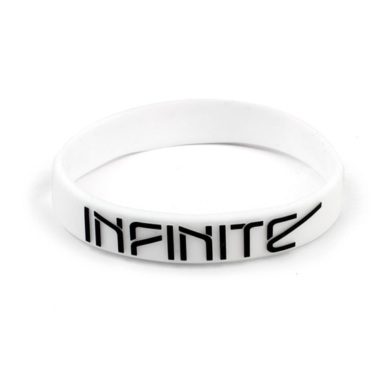 Силиконовый браслет Infinite Name White Ver. / Infinite