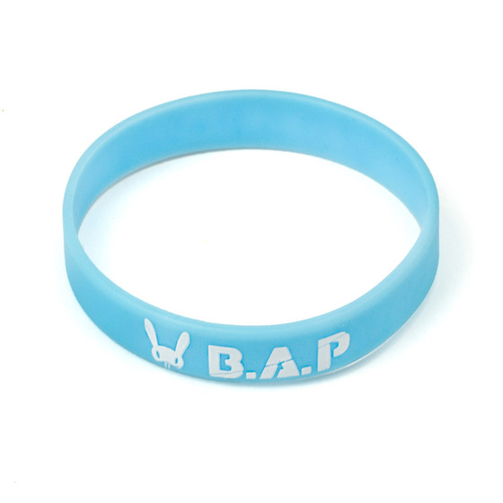 Силиконовый браслет B.A.P BABY Blue Ver. / B.A.P