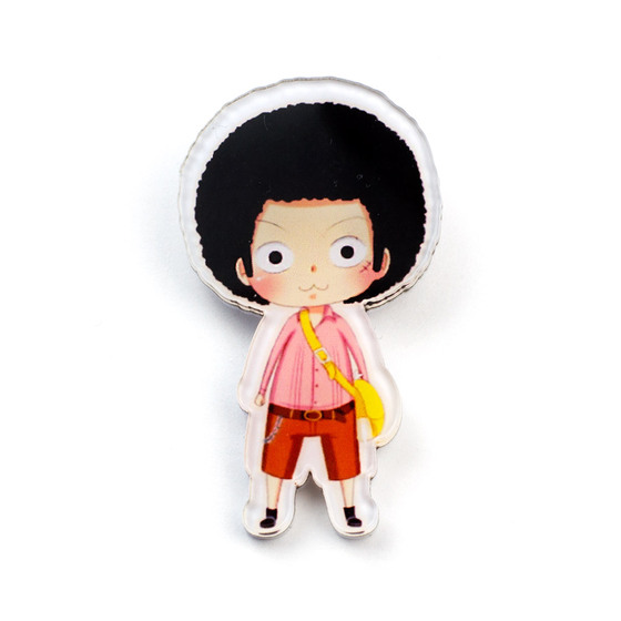 Значок Monkey D. Luffy Cute Afro Ver. / One Piece