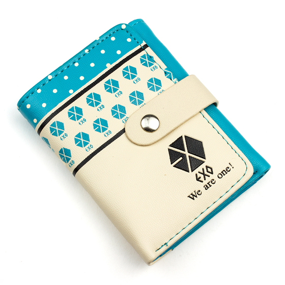 Бумажник EXO Logotype Turquoise Small Ver. / EXO