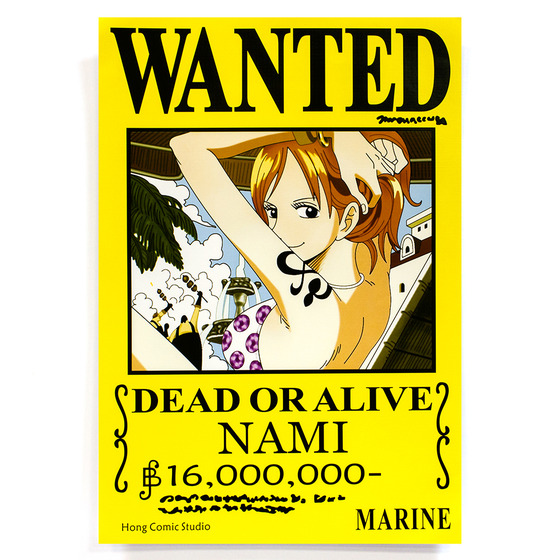Плакат Wanted Nami Ver. / One Piece