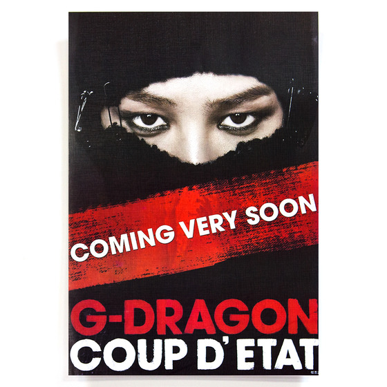Плакат А3 G-DRAGON Coup d'Etat C Ver. / BIG BANG
