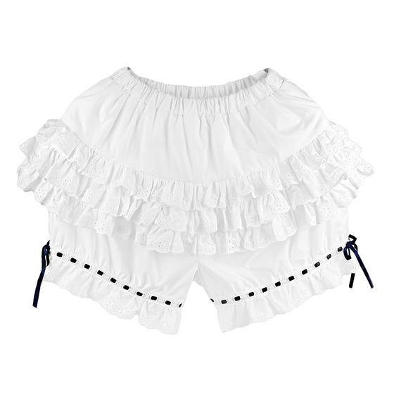 Панталоны Lolita Style Cotton Lace White Ver. / S-M-L