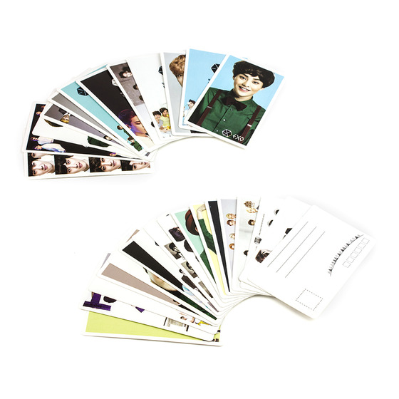 Набор почтовых карточек EXO Photo Shoots A Ver. / EXO