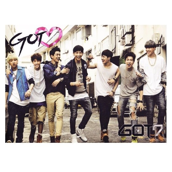 GOT7 2nd Mini Album: Got Love / CD